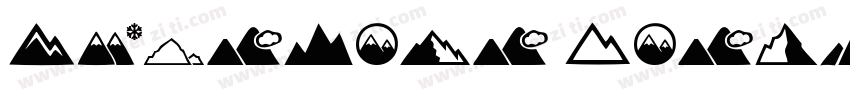 Mountain Sans字体转换